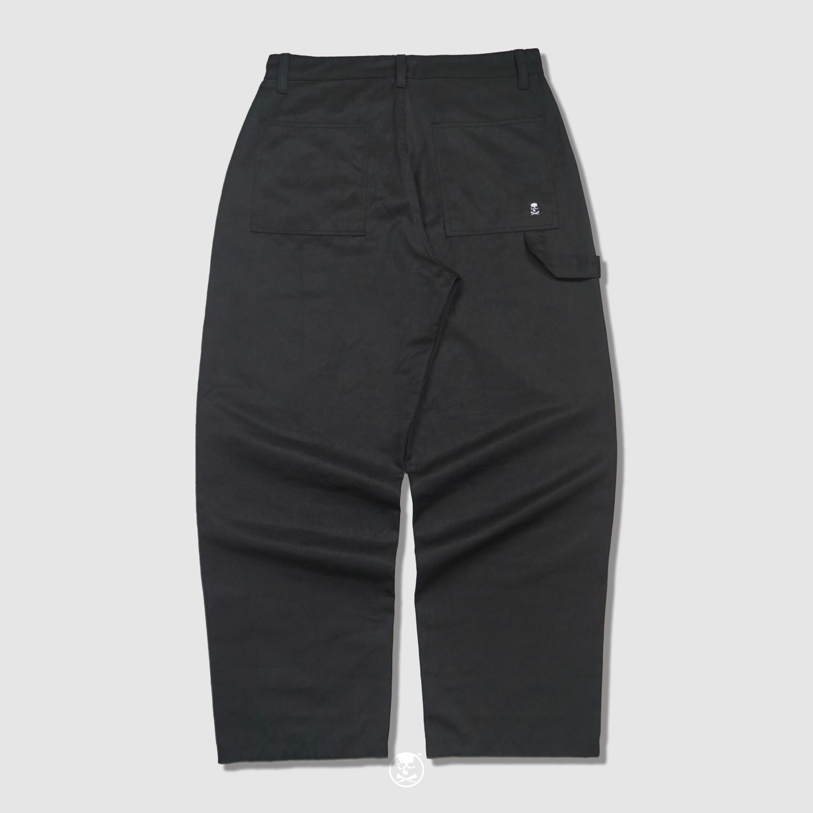 DETERMINED Baggy Carpenter Pants Bc.STONE Black Celana Panjang Pria