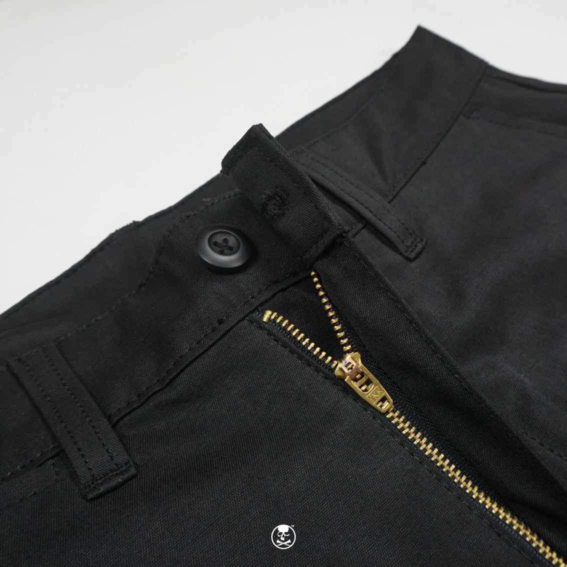 DETERMINED Baggy Carpenter Pants Bc.STONE Black Celana Panjang Pria - Gambar 3