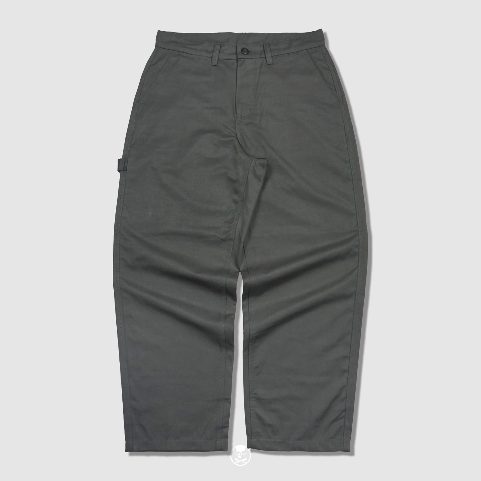 DETERMINED Baggy Carpenter Pants Ca. METAL Grey Celana Panjang Pria